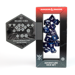 D&D Adventure Dice Set - Rogue Edition | Purple 15pc Collection (ONLINE ORDER ONLY)