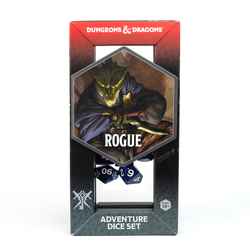 D&D Adventure Dice Set - Rogue Edition | Purple 15pc Collection (ONLINE ORDER ONLY)