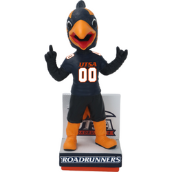 Rowdy the Roadrunner UTSA Roadrunners Mascot Bobblehead (ONLINE ORDER ONLY)