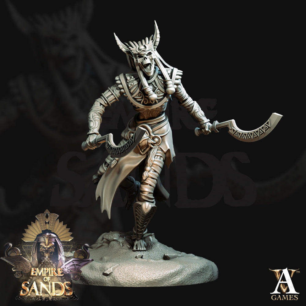 3D Printed Archvillain Games Royal Guards The Empire of Sands 28 32mm D&D (Online Only)