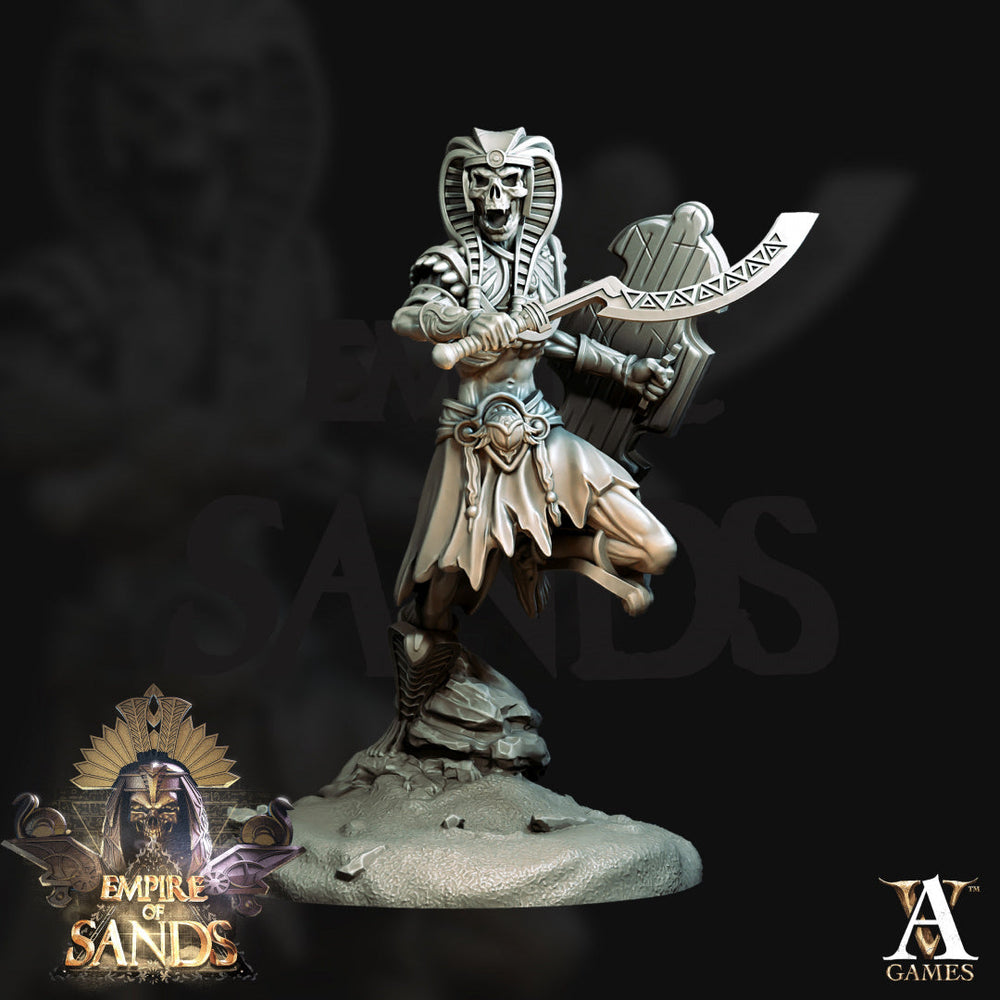 3D Printed Archvillain Games Royal Guards The Empire of Sands 28 32mm D&D (Online Only)