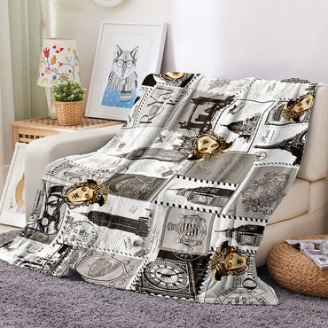 Royal Ring Blanket Flannel Fleece Throw Cosplay Blanket Room Decoration (Online Order Only)