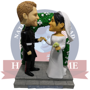 Royal Wedding Prince Harry and Meghan Markle Bobblehead (ONLINE ORDER ONLY)