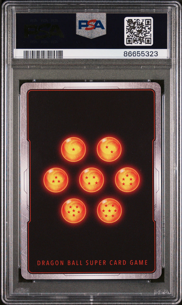 2022 DRAGON BALL SUPER MYTHIC BOOSTER ZARBON, COSMIC ELITE #P-223 - PSA 10 (Online Order Only)