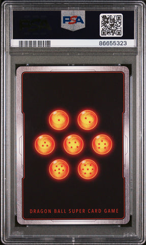2022 DRAGON BALL SUPER MYTHIC BOOSTER ZARBON, COSMIC ELITE #P-223 - PSA 10 (Online Order Only)