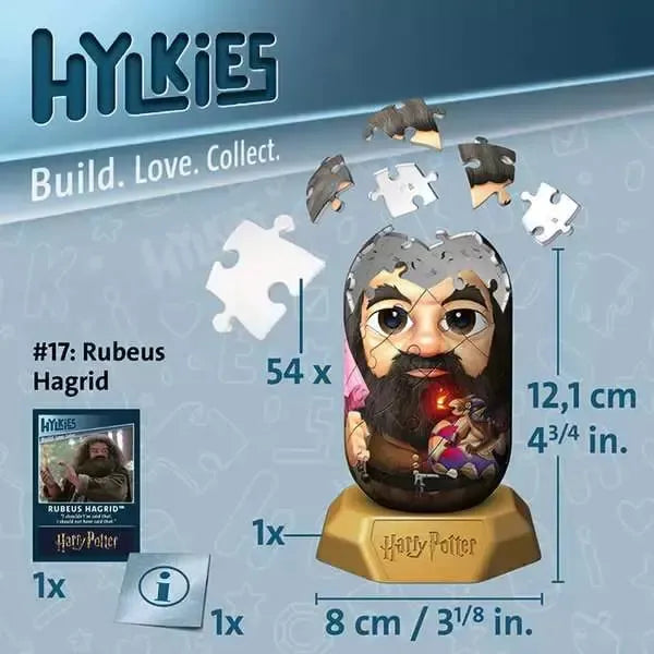 Rubeus Hagrid Hylkies 54 Piece 3D Jigsaw Puzzle Ravensburger