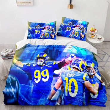 Rugby Balls Bedding Set Cosplay Quilt Cover Without Filler (Online Order Only)