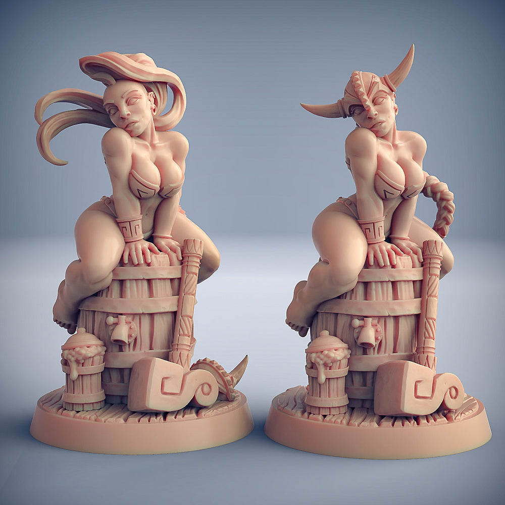3D Printed Artisan Guild Runa - Dwarven Beauty Dwarven Defenders Set 28mm 32mm (Online Only)