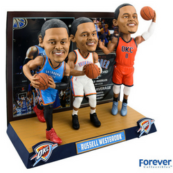 Russell Westbrook Triple Threat Bobblehead (ONLINE ORDER ONLY)