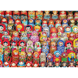 Russian Matryoshka Dolls 1000 Piece Jigsaw Puzzle Eurographics (ONLINE ORDER ONLY)