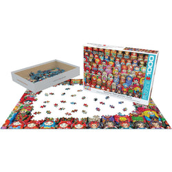 Russian Matryoshka Dolls 1000 Piece Jigsaw Puzzle Eurographics (ONLINE ORDER ONLY)