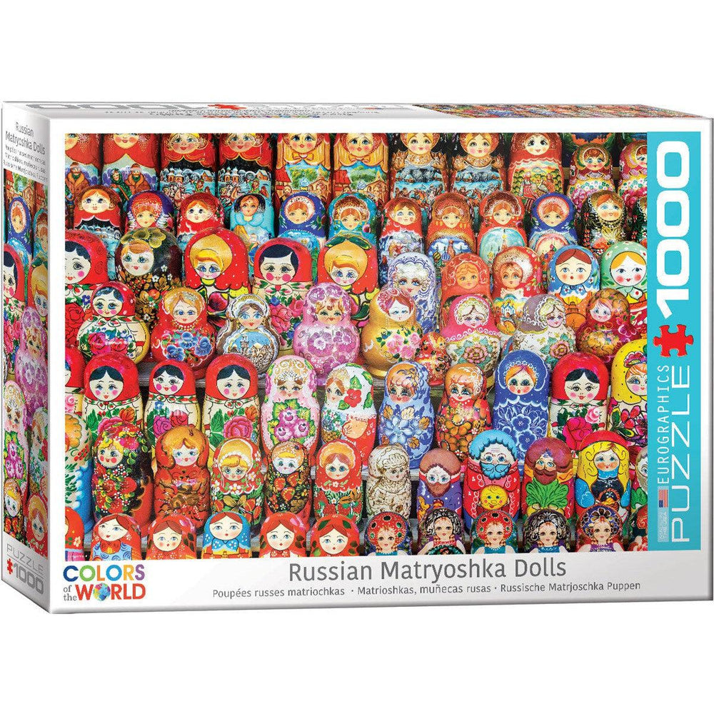 Russian Matryoshka Dolls 1000 Piece Jigsaw Puzzle Eurographics (ONLINE ORDER ONLY)