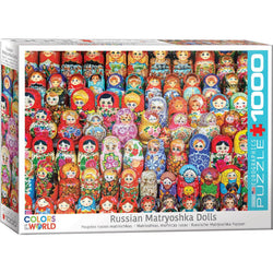 Russian Matryoshka Dolls 1000 Piece Jigsaw Puzzle Eurographics (ONLINE ORDER ONLY)