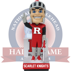 Sir Henry Rutgers Scarlet Knights Mascot Bobblehead (ONLINE ORDER ONLY)