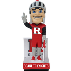 Sir Henry Rutgers Scarlet Knights Mascot Bobblehead (ONLINE ORDER ONLY)