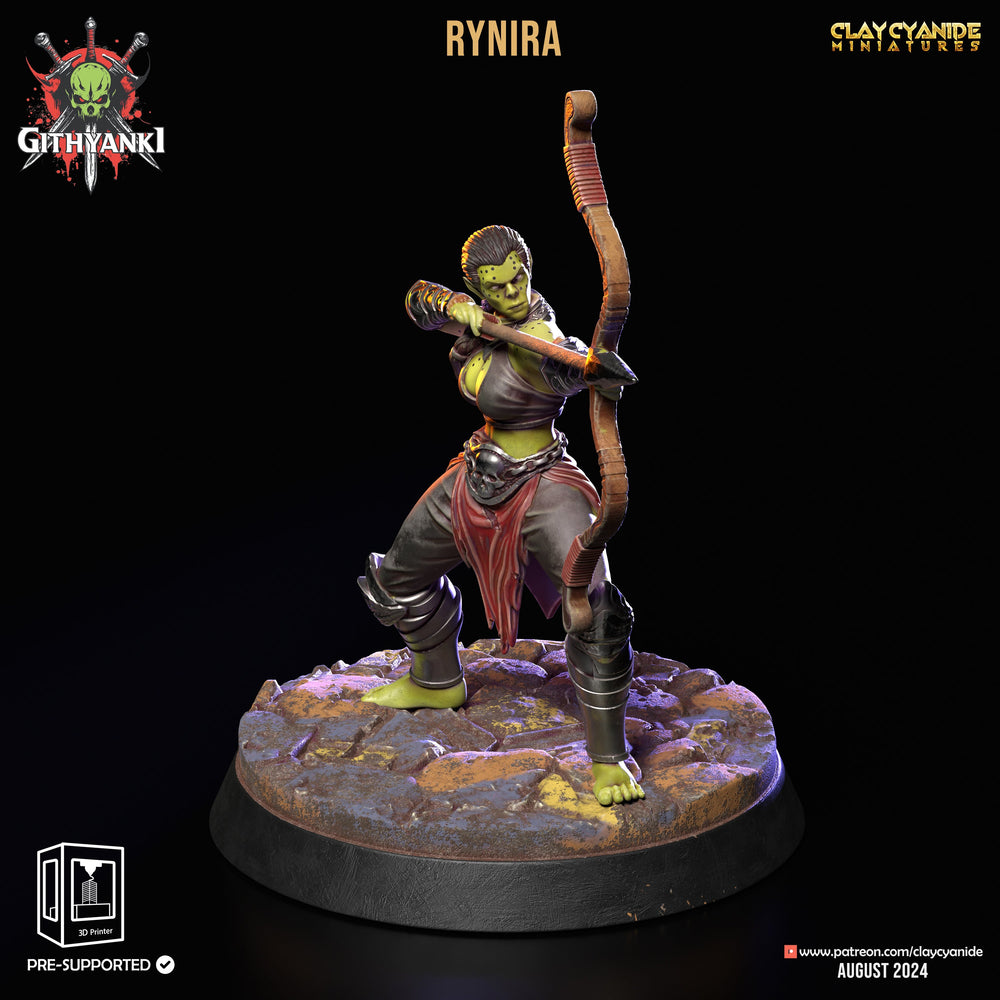 3D Printed Clay Cyanide Githyanki Warriors Set 28 32 mm D&D (Online Only)