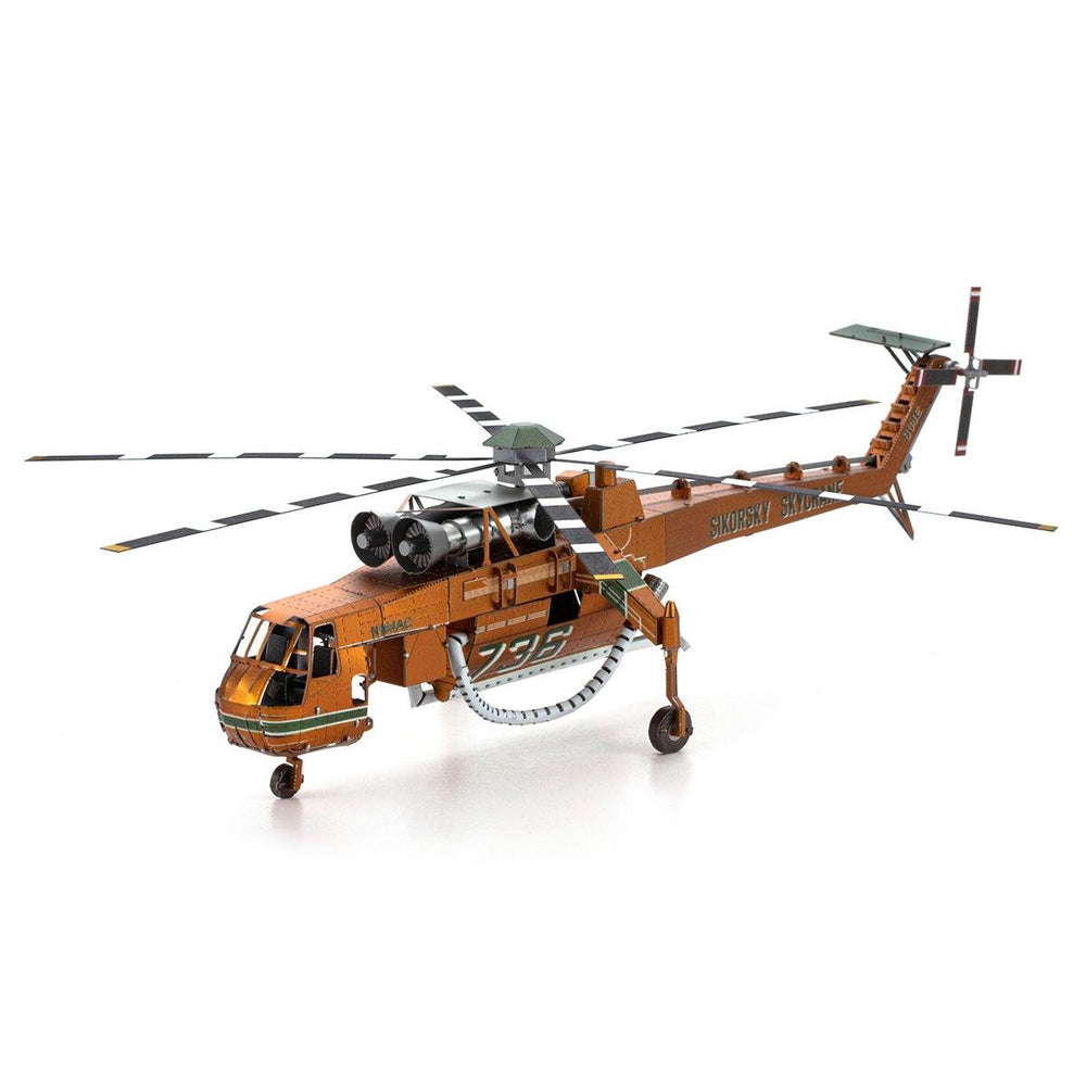 S-64 Sikorsky Skycrane Premium 3D Steel Model Kit Metal Earth (ONLINE ORDER ONLY)