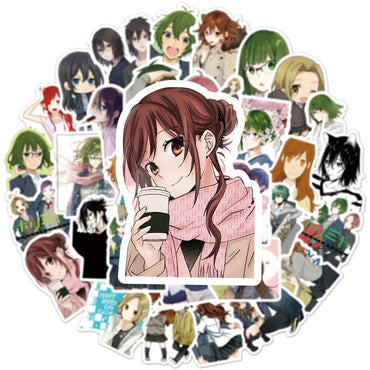 10/30/50PCS Horimiya Series Graffiti Stickers Suitable for Helmets Desktop Guitar Cup Wall Decoration DIY Sticker Pack Wholesale (Online Order Only)