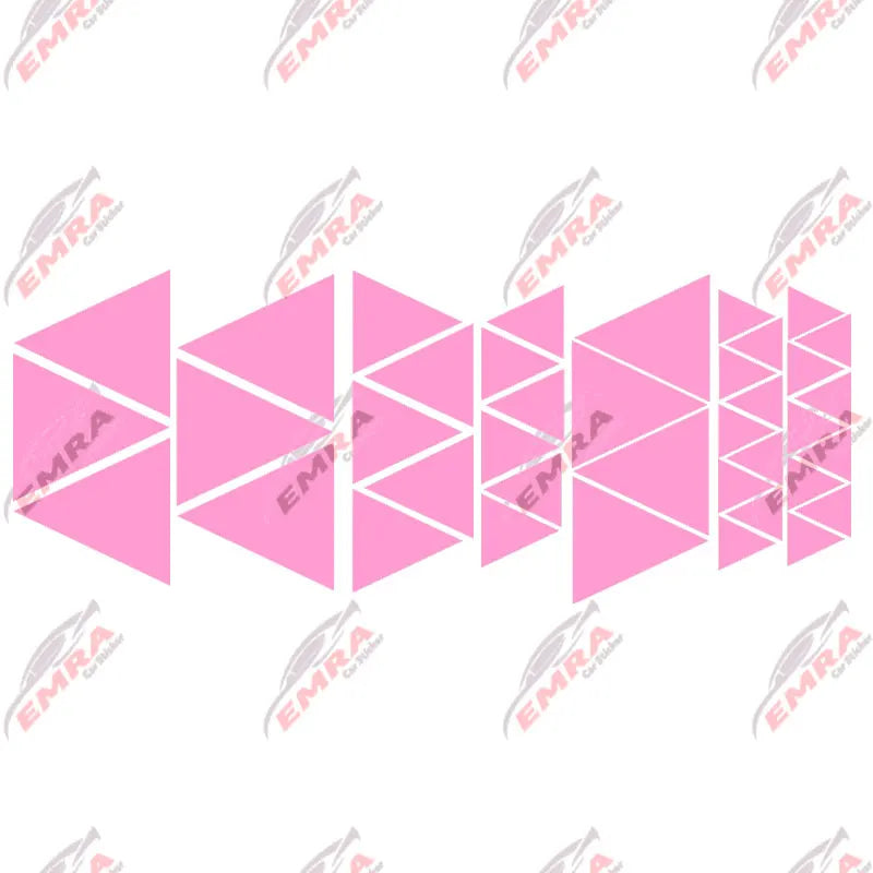 Angular Shape Sticker For Car Motorcycle Sticker Decoration Side Camouflage Kit Wrap Camo Tuning Styling Waterproof Vinyl Decals (ONLINE ORDER ONLY)