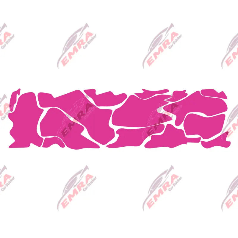Universal Car Sticker For External Accessories Camouflage Stickers Decoration Side Kit  Adjust Molding Waterproof Vinyl Decals (ONLINE ORDER ONLY)