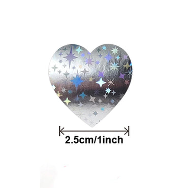 100-500pcs Love Labels Thank You Sticker Sealing Paper Stickers Stationery Supply Decorative Child Scrapbook for Kids (Online Order Only)