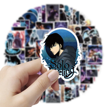 10/30/50PCS Solo Leveling Stickers Animation Graffiti Sticker Laptop Phone Guitar Car Bike Skateboard Decoration Cartoon Decals (ONLINE ORDER ONLY)