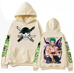 One Piece Zoro Anime Hoodie Sweatshirt | Y2K Streetwear