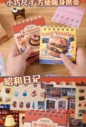 45 Sheets 4 Various Styles of Sticker Books Cute Cut Film Sticker Journal Handbook Scrapbooking Kawaii Decoration Sticker Gift (ONLINE ORDER ONLY)