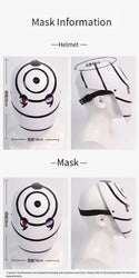 Obito Cosplay Mask: High Gloss Akatsuki Anime Prop