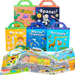 Cartoon Sticker Book for Kids Ages 2-4: DIY Puzzle Game Educational Toy (ONLINE ORDER ONLY)