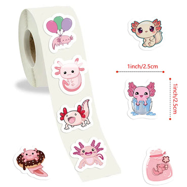 100-500pcs Cute Cartoon Stickers Children Reward Label Gift Scrapbooking Decoration Stationery Animals Sticker Toys (ONLINE ORDER ONLY)