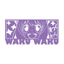 Japanese Anime Car Sticker Window Decoration Anime Star Girl Stickers Laptop Computer External Accessori Die cutting Vinyl Decal (ONLINE ORDER ONLY)