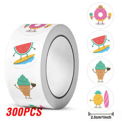 100-500pcs Cute Reward Stickers Cartoon Motivational Stickers for School Teacher Kids Student Stationery Stickers Kids 1inch (ONLINE ORDER ONLY)