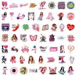 10/30/55PCS Star Singer Chappell Roan Stickers Cartoon Decals DIY Laptop Notebook Phone Suitcase Wall Waterproof Sticker Toys (ONLINE ORDER ONLY)