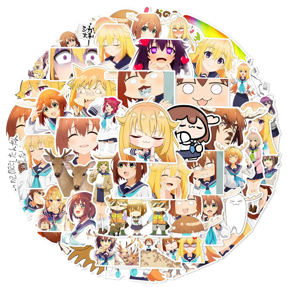 10/30/50PCS My Deer Friend Nokotan Stickers Cartoon Decals Anime Sticker Kids Toy Scrapbook Luggage Laptop Phone Bike Skateboard (ONLINE ORDER ONLY)