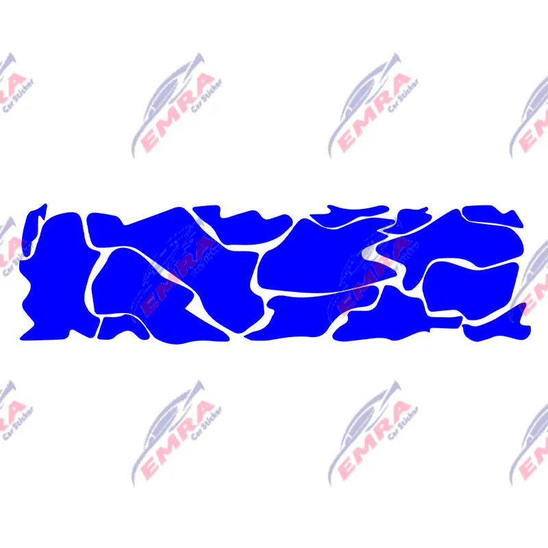 Universal Car Sticker For External Accessories Camouflage Stickers Decoration Side Kit  Adjust Molding Waterproof Vinyl Decals (ONLINE ORDER ONLY)