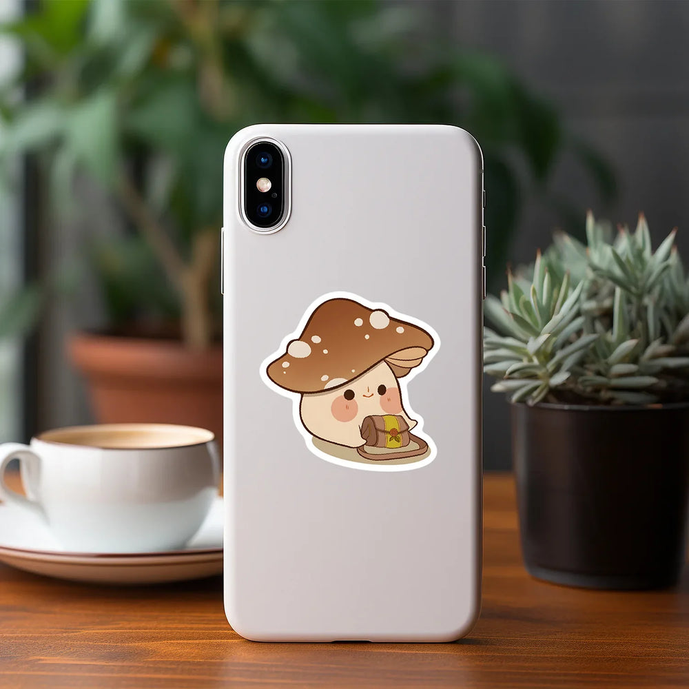 10/30/50PCS Frog Cartoon Stickers Mushroom Graffiti Decals Cute Style Sticker Laptop Phone Guitar Car Bike Skateboard Kids Toys (ONLINE ORDER ONLY)