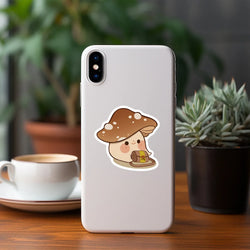 10/30/50PCS Frog Cartoon Stickers Mushroom Graffiti Decals Cute Style Sticker Laptop Phone Guitar Car Bike Skateboard Kids Toys (ONLINE ORDER ONLY)