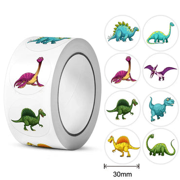 100-300pcs Dinosaur Animals Cartoon Stickers for kids school teacher Classroom Use Kids Toy Sticker Reward Encouragement Sticker (ONLINE ORDER ONLY)