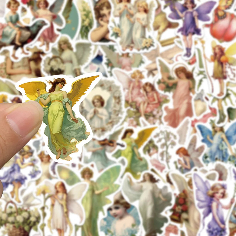 Fairytale Angel Elf Stickers Decals for Phone Laptop Skateboard (Online Order Only)