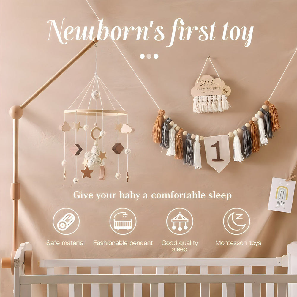 Wooden Mobile Hanging Toys (ONLINE ORDER ONLY)