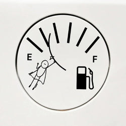 Hero Empty Full Gas Gauge Sticker for Car Fuel Tank Cap Door Decoration Exterior Accessories Outdoor Stickers Vinyl Decals (ONLINE ORDER ONLY)