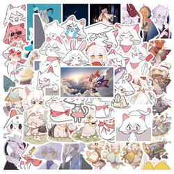 Sky: Children of Light Waterproof Stickers - 10/50Pcs for Bike, Skateboard, Fridge, Luggage, Toy Graffiti (Online Order Only)