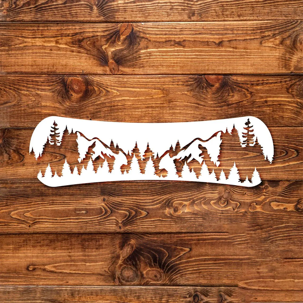 Snowboard For Car Sticker Computer Laptop Stickers Accessories Decorations Bumper Window Die Cutting Vinyl PVC Decals (ONLINE ORDER ONLY)