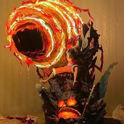 Luffy Gear 3 Figure: Red Roc LED Anime Statue