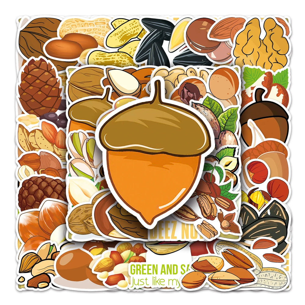 50Pcs Cartoon Waterproof Vinyl Stickers for Skateboard Snowboard (ONLINE ORDER ONLY)