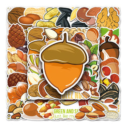 50Pcs Cartoon Waterproof Vinyl Stickers for Skateboard Snowboard (ONLINE ORDER ONLY)