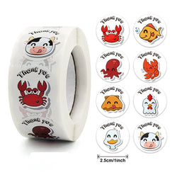100-500pcs Cute Cartoon Penguin Stickers Children's bonus stickers encourage scrapbooking decorative stationery stickers (Online Order Only)