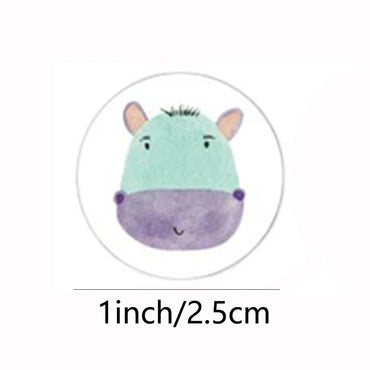 100-500pcs Cartoon Reward Sticker Children Encouragement Sealing Labels Kids Gifts Decorative Teacher Supplies Animal Sticker (ONLINE ORDER ONLY)