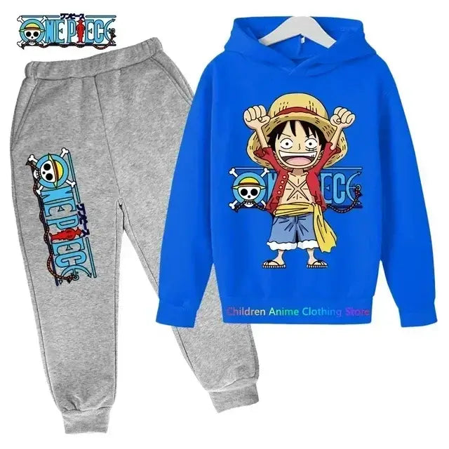 One Piece Hoodies Kids Fashion 2025 Luffy Pullover (ONLINE ORDER ONLY)